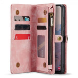 CaseMe Samsung Galaxy S23 Plus Etui 008 Series Avtakbart Deksel Rosa