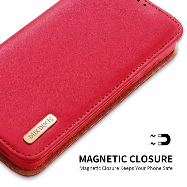 Dux Ducis Samsung Galaxy S23 Plus Etui Hivo Series Rød