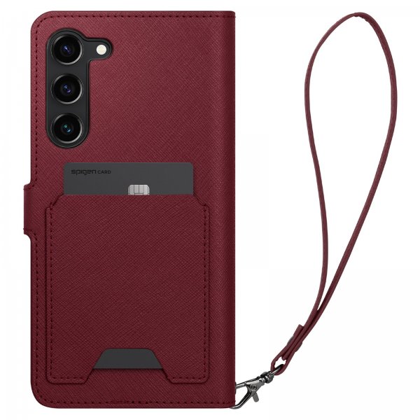 Spigen Samsung Galaxy S23 Plus Etui Burgundy