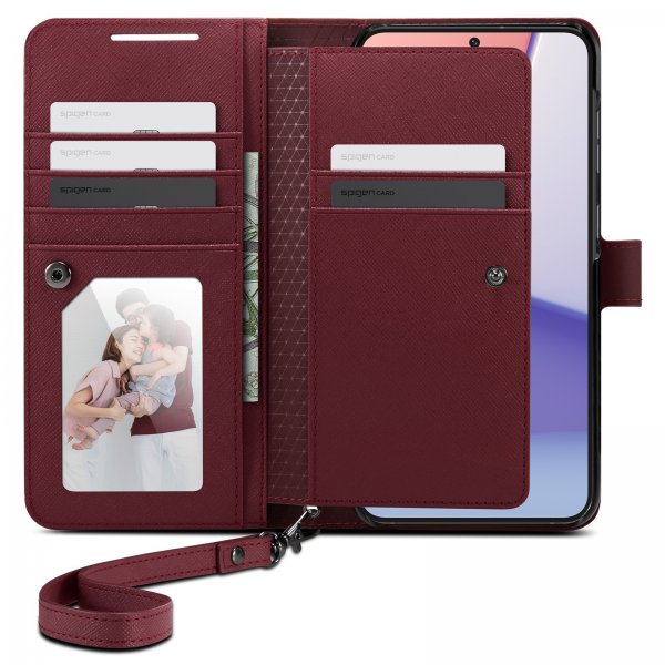 Spigen Samsung Galaxy S23 Plus Etui Burgundy
