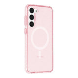 Samsung Galaxy S23 Plus Deksel Glitter MagSafe Rosa