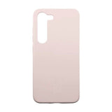 Rvelon Samsung Galaxy S23 Plus Deksel Silikon Sandrosa