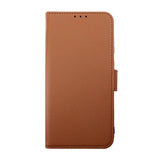Rvelon Samsung Galaxy S23 Plus Etui Detachable Wallet Case Brun