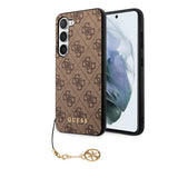 Guess Samsung Galaxy S23 Plus Deksel 4G Charms Brun