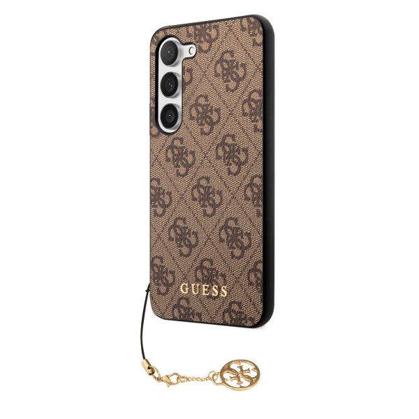 Guess Samsung Galaxy S23 Plus Deksel 4G Charms Brun