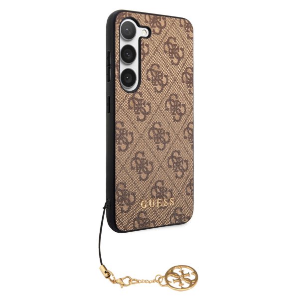 Guess Samsung Galaxy S23 Plus Deksel 4G Charms Brun