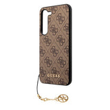 Guess Samsung Galaxy S23 Plus Deksel 4G Charms Brun