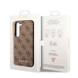 Guess Samsung Galaxy S23 Plus Deksel 4G Charms Brun