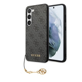 Guess Samsung Galaxy S23 Plus Deksel 4G Charms Grå