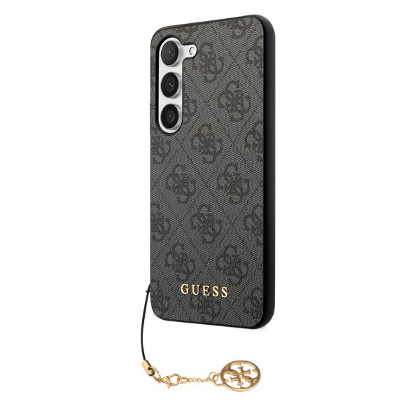 Guess Samsung Galaxy S23 Plus Deksel 4G Charms Grå
