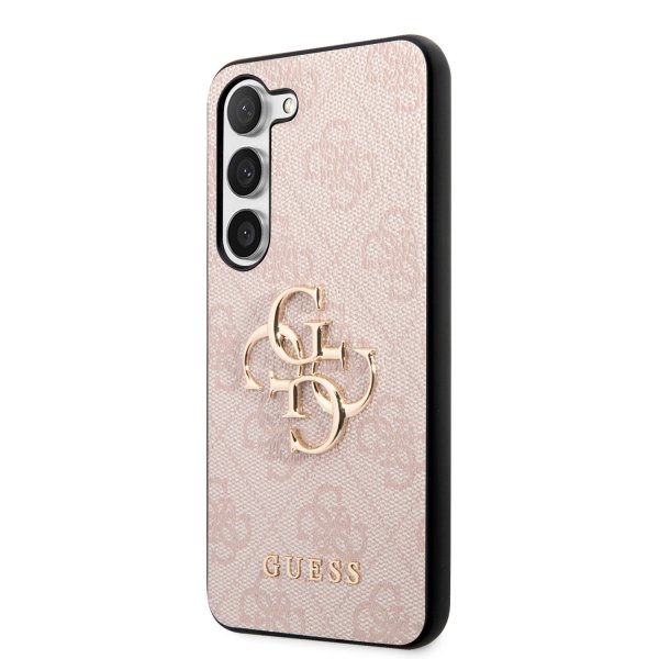 Guess Samsung Galaxy S23 Plus Deksel 4G Logo Rosa
