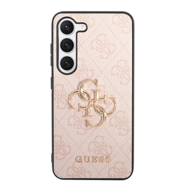 Guess Samsung Galaxy S23 Plus Deksel 4G Logo Rosa