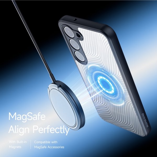 Dux Ducis Samsung Galaxy S23 Plus Deksel Aimo Series MagSafe Svart