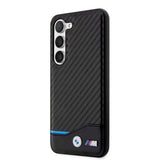 BMW Samsung Galaxy S23 Plus Deksel Carbon & Stripe Svart