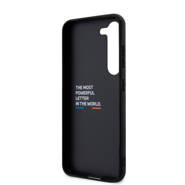 BMW Samsung Galaxy S23 Plus Deksel Carbon & Stripe Svart
