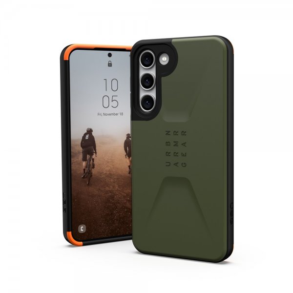 Urban Armor Gear (UAG) Samsung Galaxy S23 Plus Deksel Civilian Olive Drab