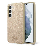 Guess Samsung Galaxy S23 Plus Deksel Fixed Glitter Case Gull