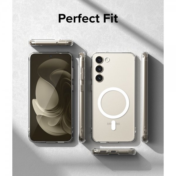 Ringke Samsung Galaxy S23 Plus Deksel Fusion Magnetic Matte Clear
