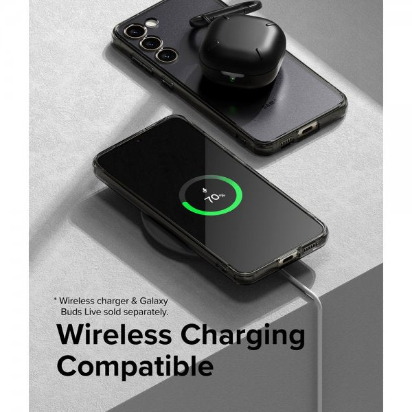 Ringke Samsung Galaxy S23 Plus Deksel Fusion Matte Smoke Black
