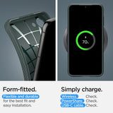 Spigen Samsung Galaxy S23 Plus Deksel Liquid Air Abyss Green