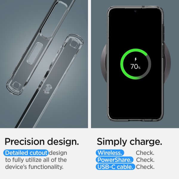 Spigen Samsung Galaxy S23 Plus Deksel Liquid Crystal Space Crystal