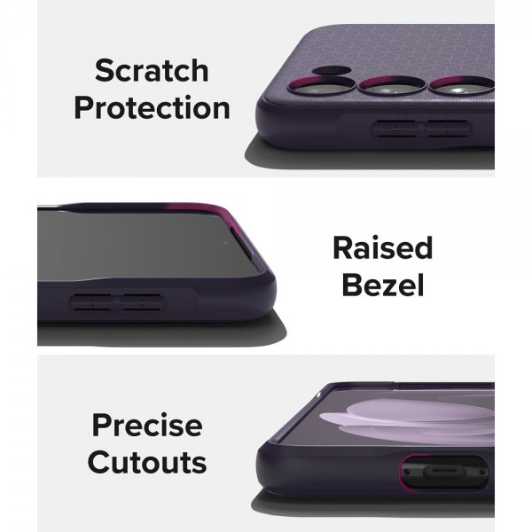Ringke Samsung Galaxy S23 Plus Deksel Onyx Deep Purple