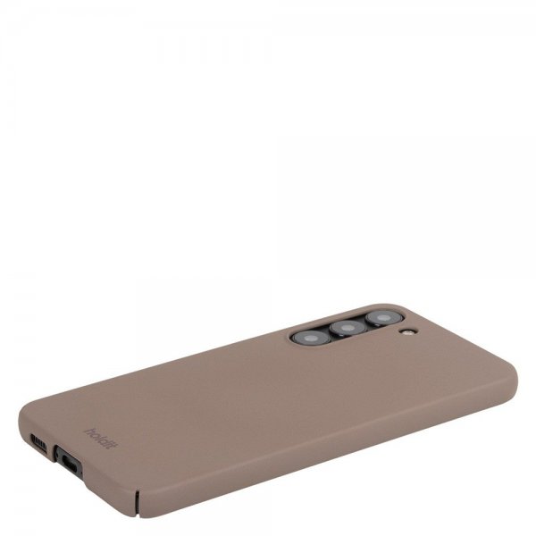holdit Samsung Galaxy S23 Plus Deksel Slim Case Mocha Brown