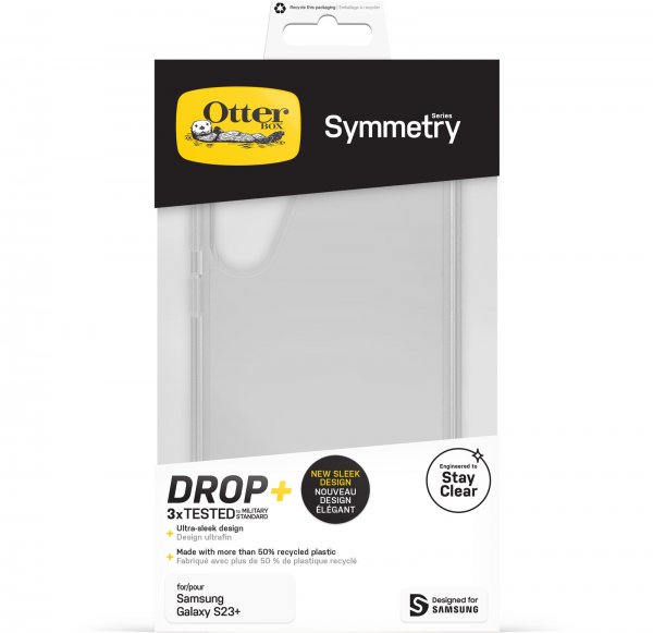 Otterbox Samsung Galaxy S23 Plus Deksel Symmetry Clear Transparent