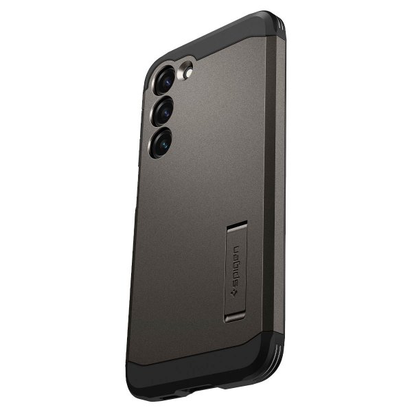 Spigen Samsung Galaxy S23 Plus Deksel Tough Armor Gunmetal