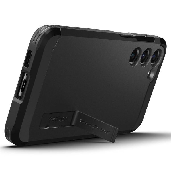 Spigen Samsung Galaxy S23 Plus Deksel Tough Armor Svart