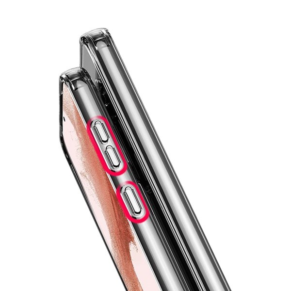Rvelon Samsung Galaxy S23 Plus Deksel Støtsikker Transparent
