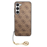 Guess Samsung Galaxy S23 Deksel 4G Charms Brun