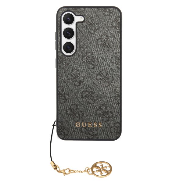 Guess Samsung Galaxy S23 Deksel 4G Charms Grå
