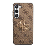 Guess Samsung Galaxy S23 Deksel 4G Logo Brun