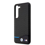 BMW Samsung Galaxy S23 Deksel Carbon & Stripe Svart
