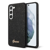 Guess Samsung Galaxy S23 Deksel Fixed Glitter Case Svart