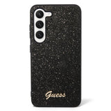 Guess Samsung Galaxy S23 Deksel Fixed Glitter Case Svart