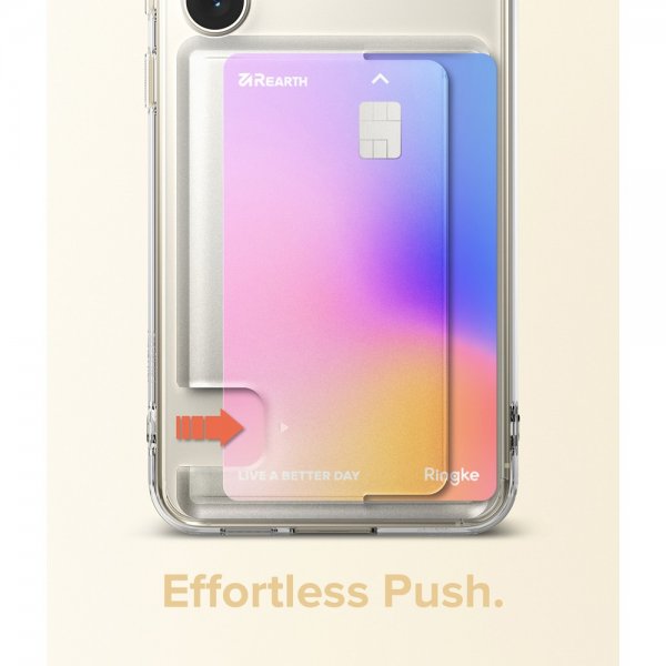 Ringke Samsung Galaxy S23 Deksel Fusion Card Clear