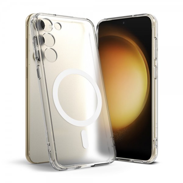 Ringke Samsung Galaxy S23 Deksel Fusion Magnetic Matte Clear