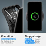 Spigen Samsung Galaxy S23 Deksel Liquid Air Matte Black