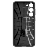 Spigen Samsung Galaxy S23 Deksel Liquid Air Matte Black