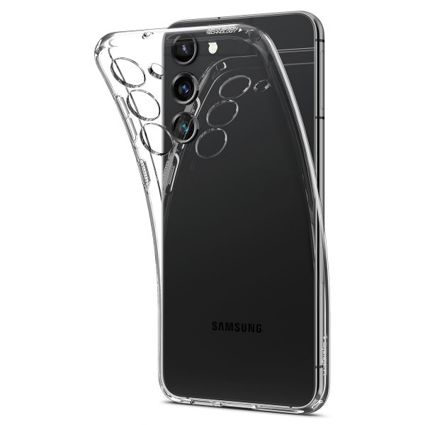 Spigen Samsung Galaxy S23 Deksel Liquid Crystal Crystal Clear