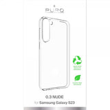 Puro Samsung Galaxy S23 Deksel Nude Transparent