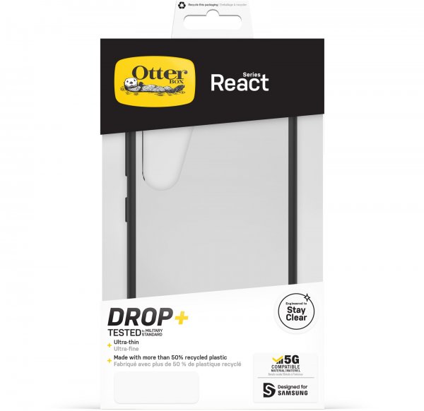 Otterbox Samsung Galaxy S23 Deksel React Black Crystal