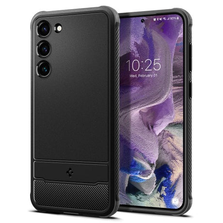 Spigen Samsung Galaxy S23 Deksel Rugged Armor Matte Black