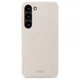 holdit Samsung Galaxy S23 Deksel Slim Case Light Beige