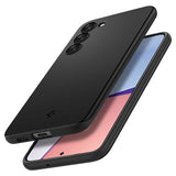 Spigen Samsung Galaxy S23 Deksel Thin Fit Svart