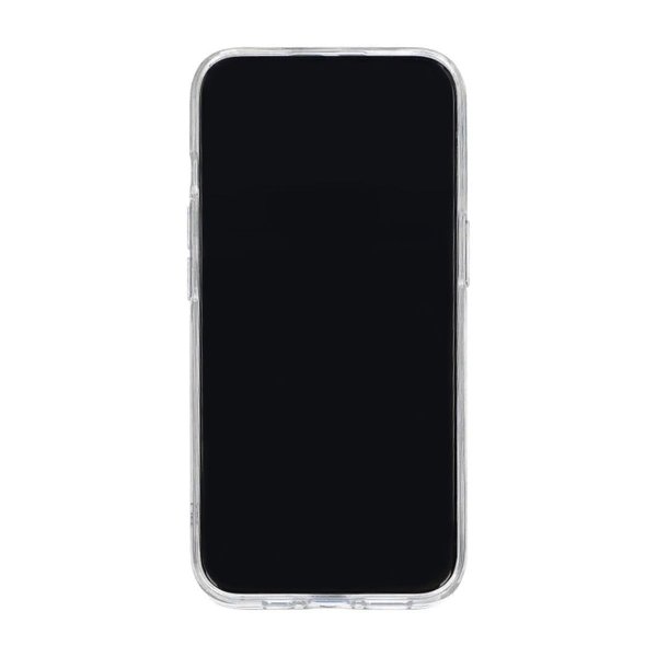 Rvelon Samsung Galaxy S23 Ultra Deksel with Stand Card Holder Transparent