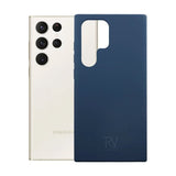 Rvelon Samsung Galaxy S23 Ultra Deksel Silikon Blå