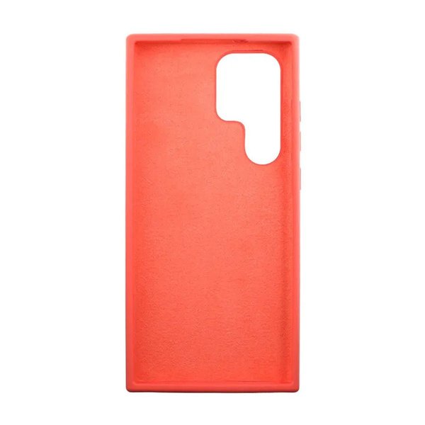 Rvelon Samsung Galaxy S23 Ultra Deksel Silikon Rosa